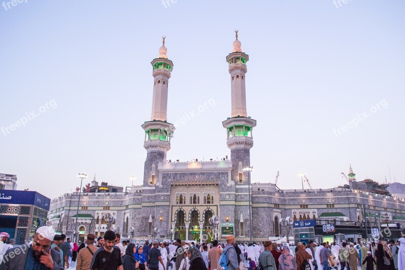 Makkah Ksa Saudi Arabia Masjid Al Haram Islam