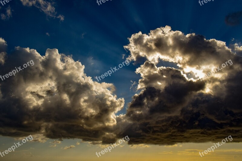 Clouds Cumulus Nature Cloudscape Weather