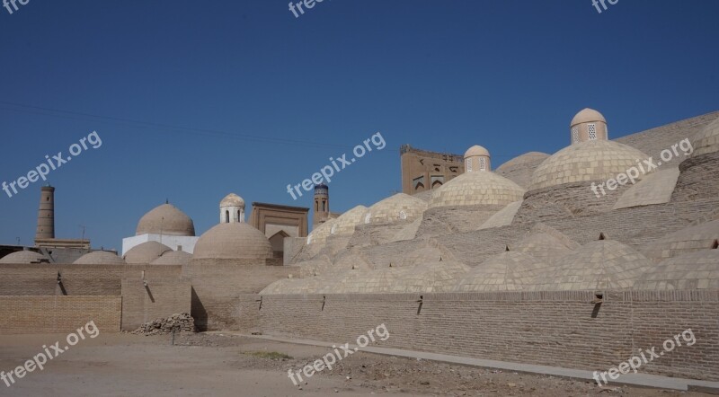 Uzbekistan Khiva Jiva Silk Route Architecture