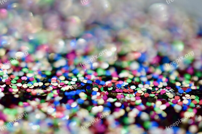 Glitter Shines Color Wallpaper Blur