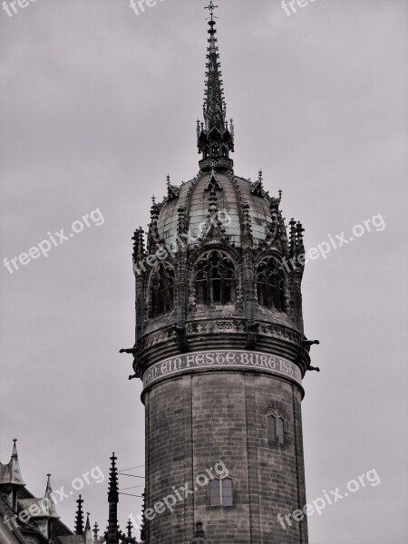 Wittenberg Castle Church Luther Historicism A Mighty Fortress Is Our God