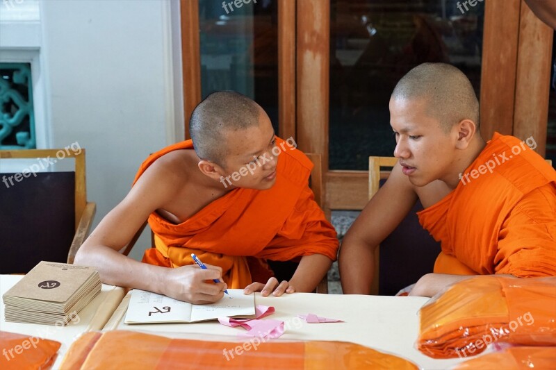 Thailand Monastery Religion Buddha Bangkok