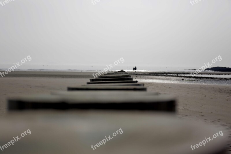 Sea Horizon Lovers Water Beach