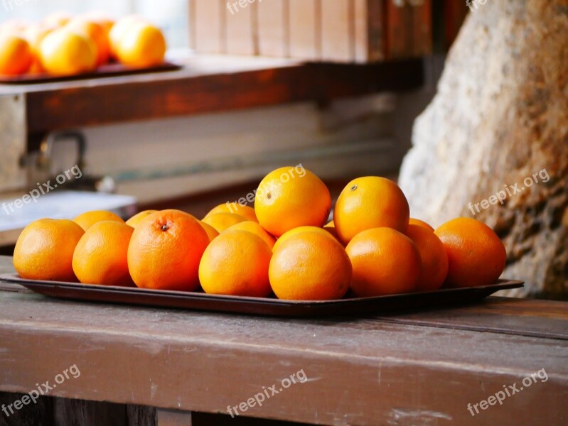 Oranges Mallorca Fresh Nature Mediterranean