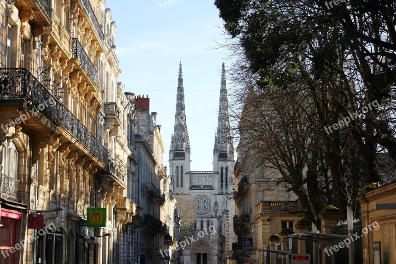 Bordeaux Cathedral Monuments Free Photos