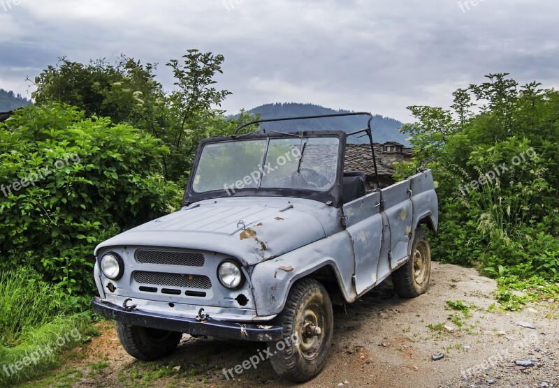 Uaz Hunter Made In Russia 4x4 Four Wheel Drive Jeep