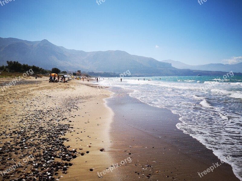 Sand Roller Beach Holiday Sea