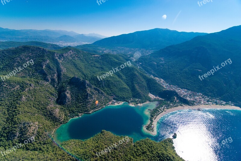 Oludeniz Turkey Beach Fethiye Mediterranean