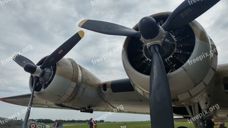 Airplane Propellers Wwll Plane Free Photos