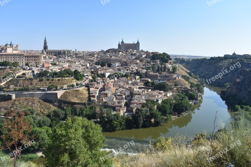 Toledo Spain Europe Travel River