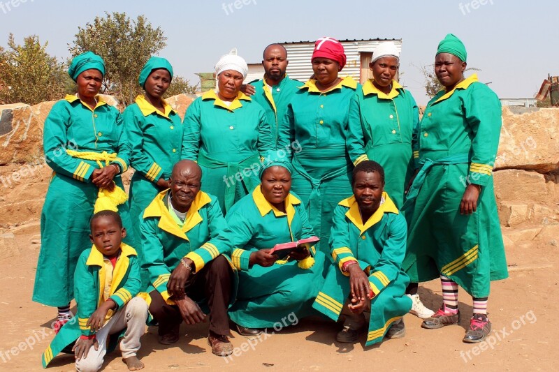 African Church Holly Clothes Zions Green