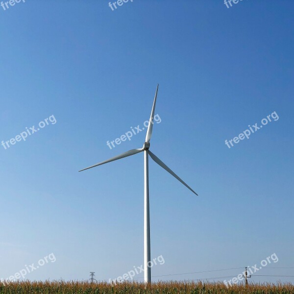 Wind Farm Nature Energy Wind Energy Environment