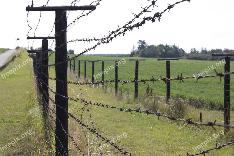 Iron Curtain Fence Spiny Wire