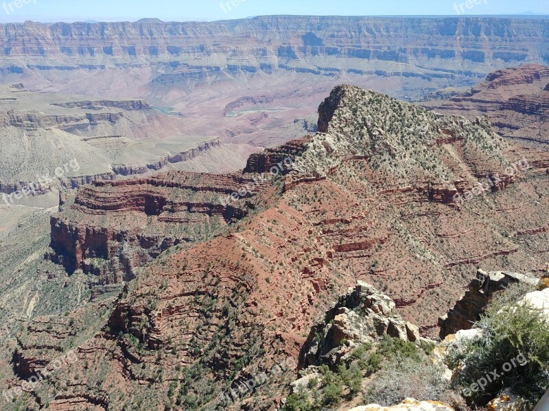 Landscape Grand Canyon North Rim Nature Overlook