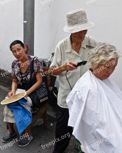 Barber Hair China Hairdresser Woman