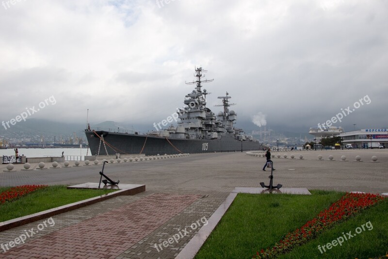 Novorossiysk Port Russia Ship Sea