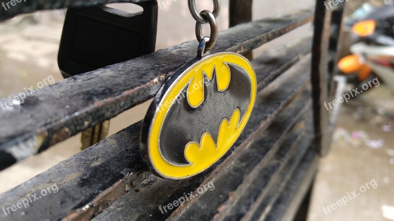 Batman Keychain Bikes Free Photos