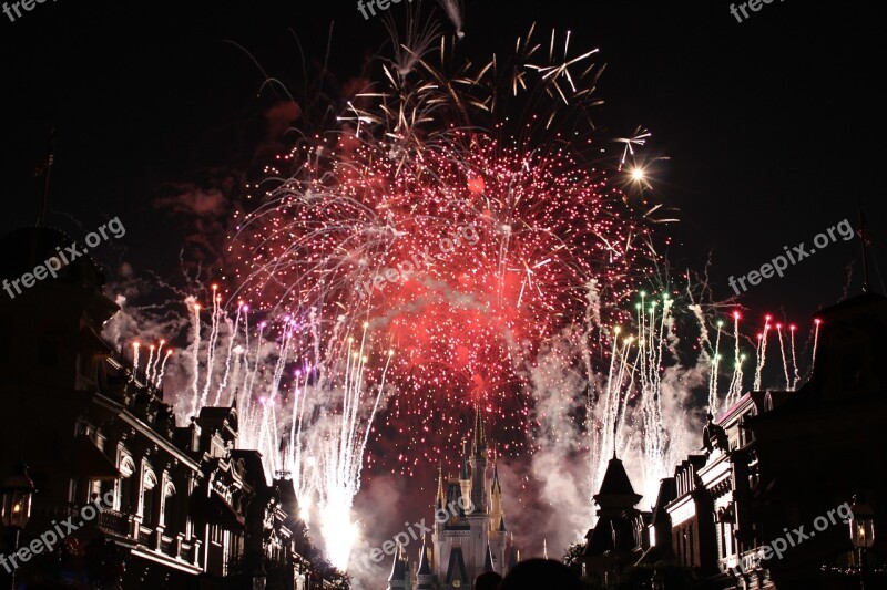 Disney Fires Castle Fantastic Beautiful