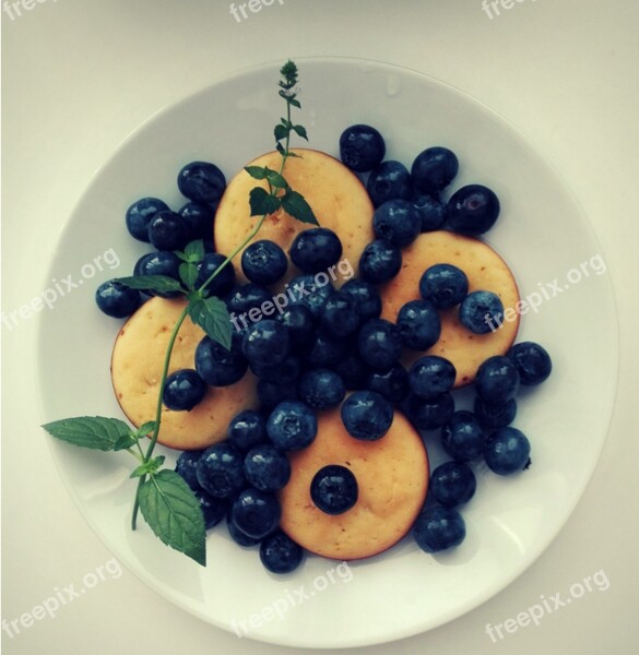 Pancakes Fruit A Dish Fit Berries Healthy Meals