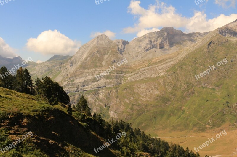 Mountains Landscape Alps Scenic Meadows