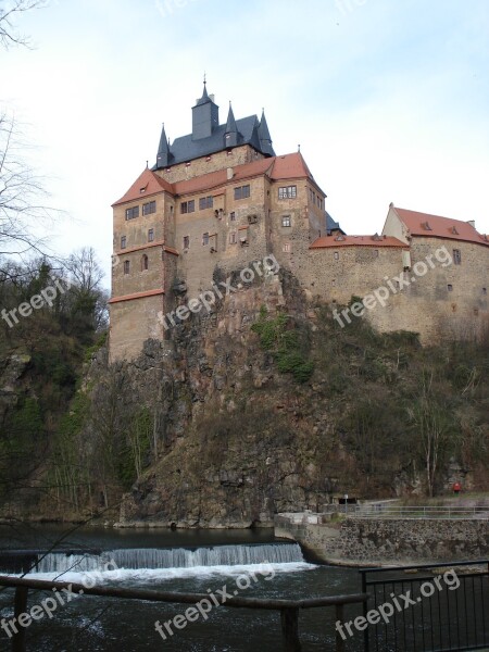 Knight's Castle Kriebstein Saxony Zschopautal Free Photos