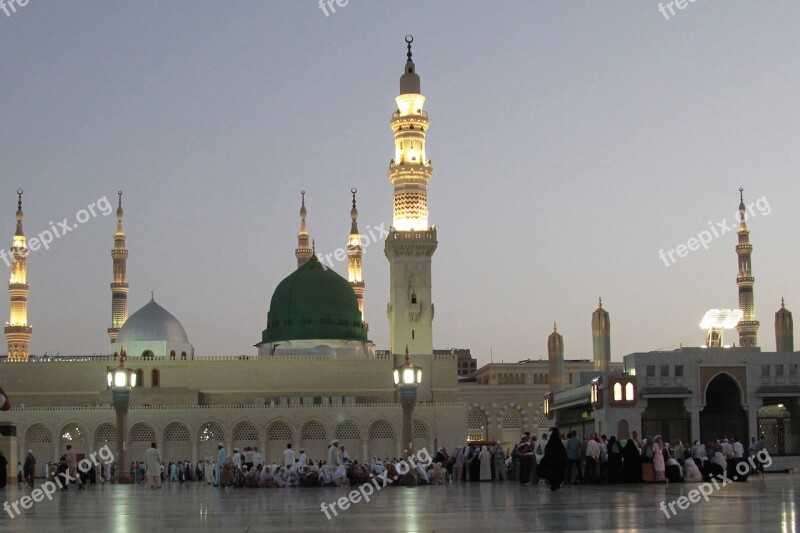 Masjid Masjid Nabawi Medina Muslim Mohammed