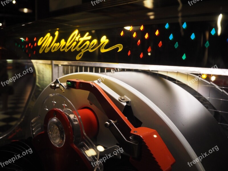 Wurlitzer Jukebox Musicbox Music Record