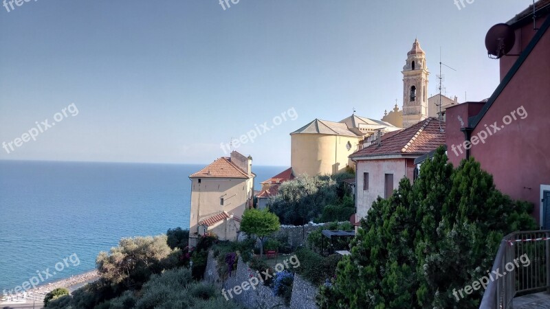 Liguria Italy Cervo Vacations Summer