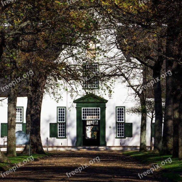 Groot Constantia Historical Wine Estate Architecture Cape Dutch House