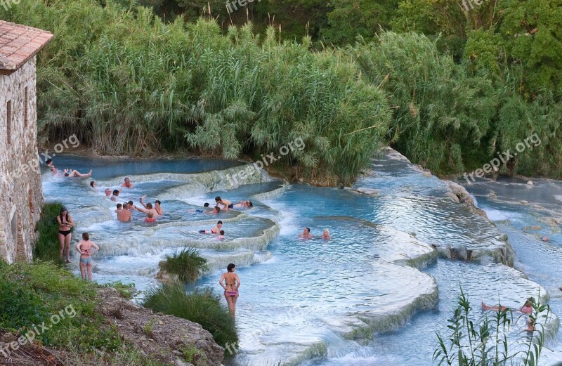 Tuscany Saturnia Maremma Italy Landscape