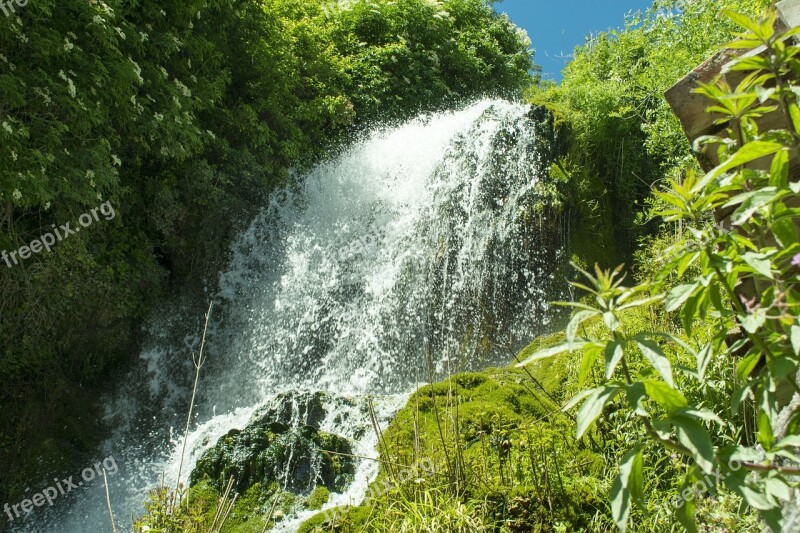 Cataract Waterfall River Water Rock