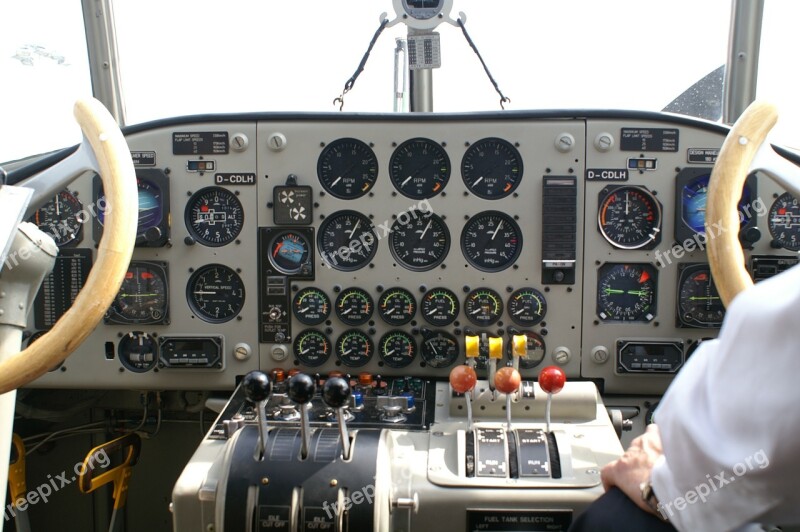 Cockpit Technology Aircraft Auntie Ju Aviation