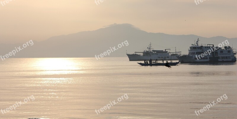 Batangas Sea Water Sun Sky