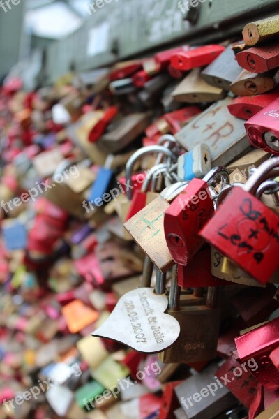 Love Locks Padlocks Cologne Free Photos