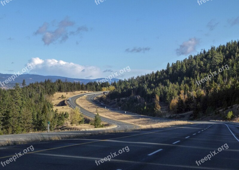 Highway Landscape Freeway Nature Road