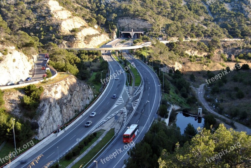 Highway Road Car Travel Truck