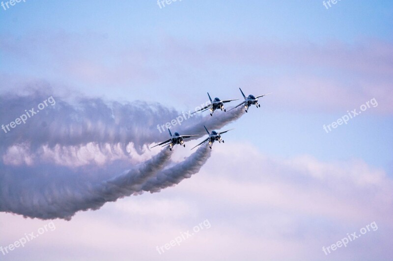 Airplane Self Defense T-4 Japan Air Festival