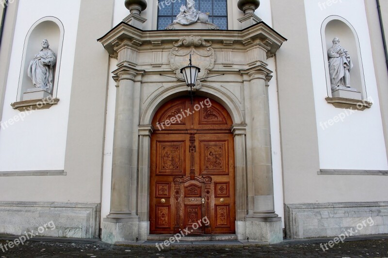 Cathedral Input Portal Architecture Late Baroque