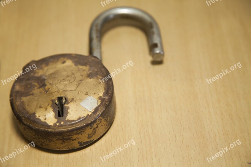 Lock Broken Lock Old Lock Weathered Lock Broken Security