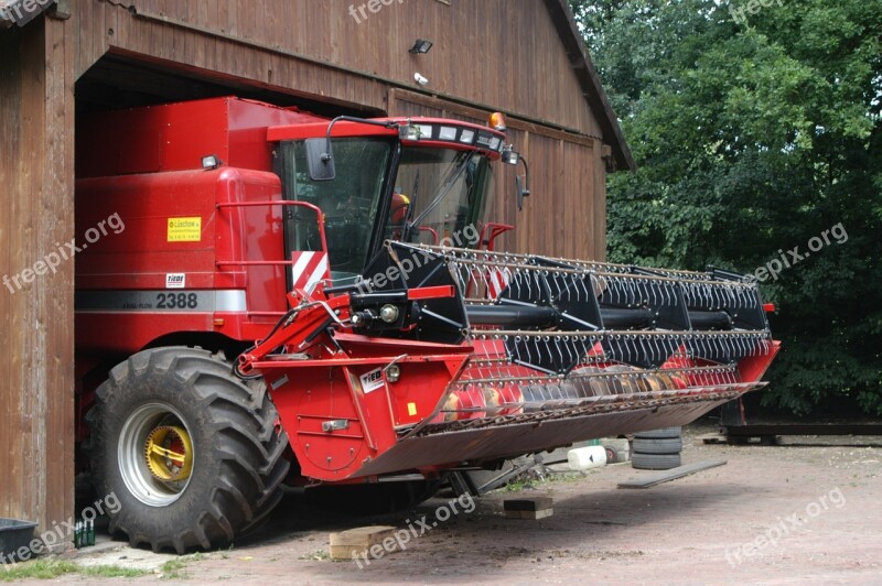 Combine Harvester Agriculture Farm Harvest Harvester