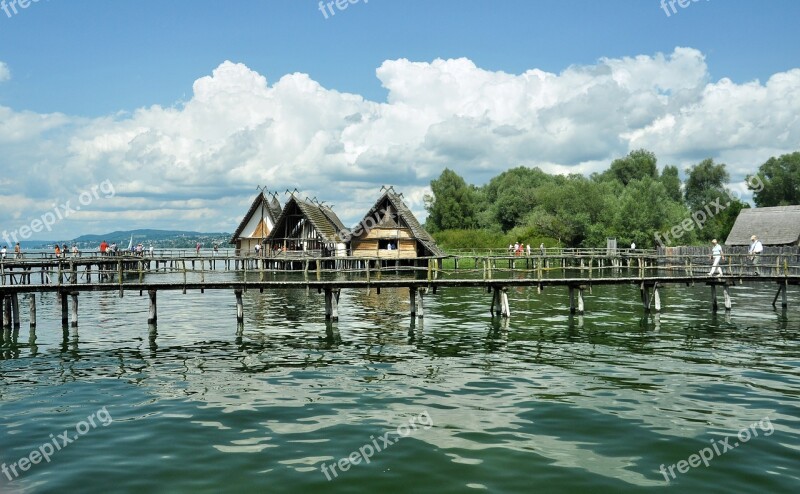 Uhldingen Lake Constance Stilt Houses Stilt Village Wooden Dwellings