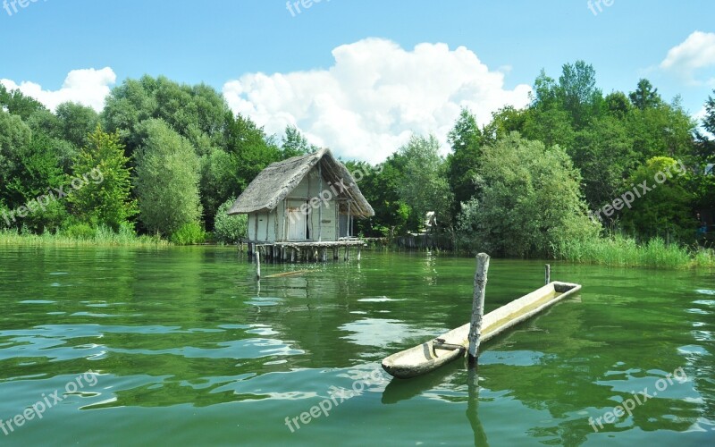 Uhldingen Lake Constance Stilt Houses Stilt Village Wooden Dwellings