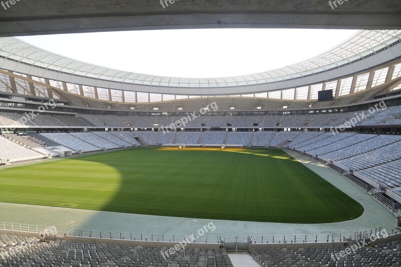 Football Stadium Stadium Rows Of Seats Grandstand Cape Town