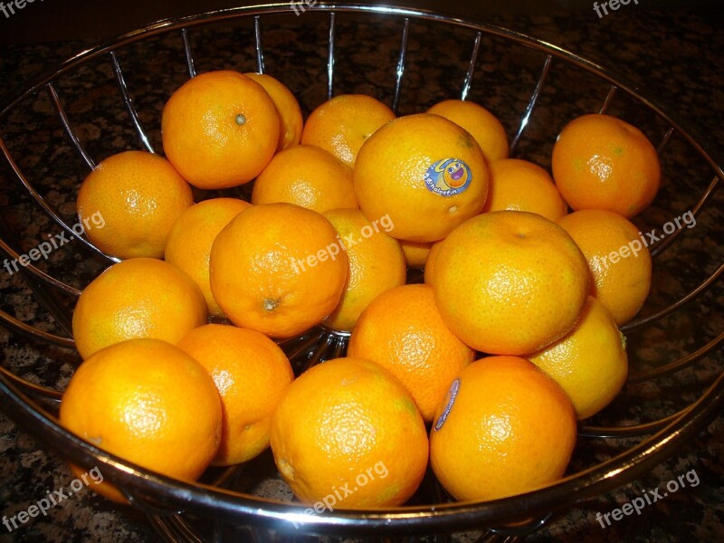 Miniature Oranges Orange Fruit Small Food