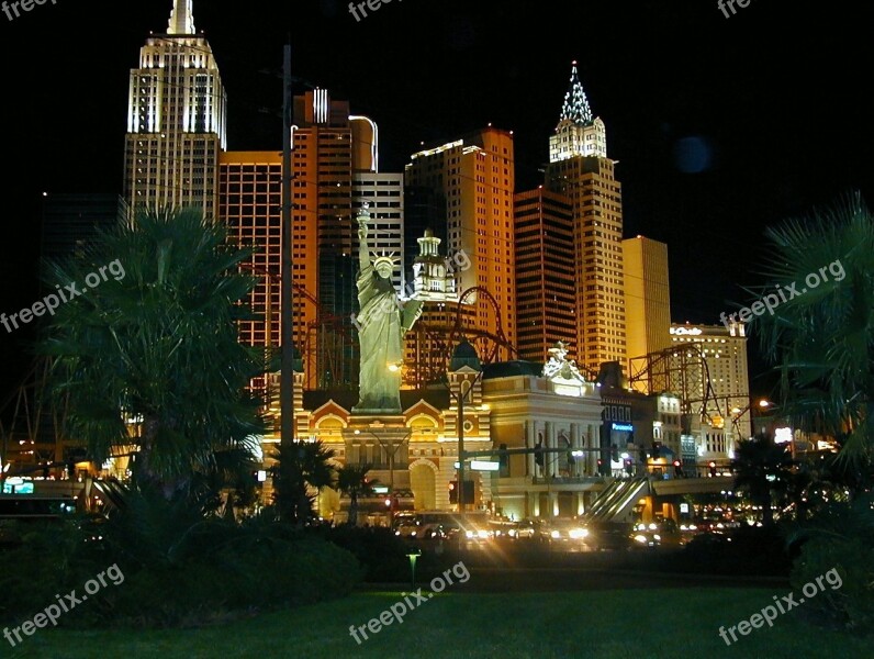 New York Las Vegas Casinos Hotel Architecture