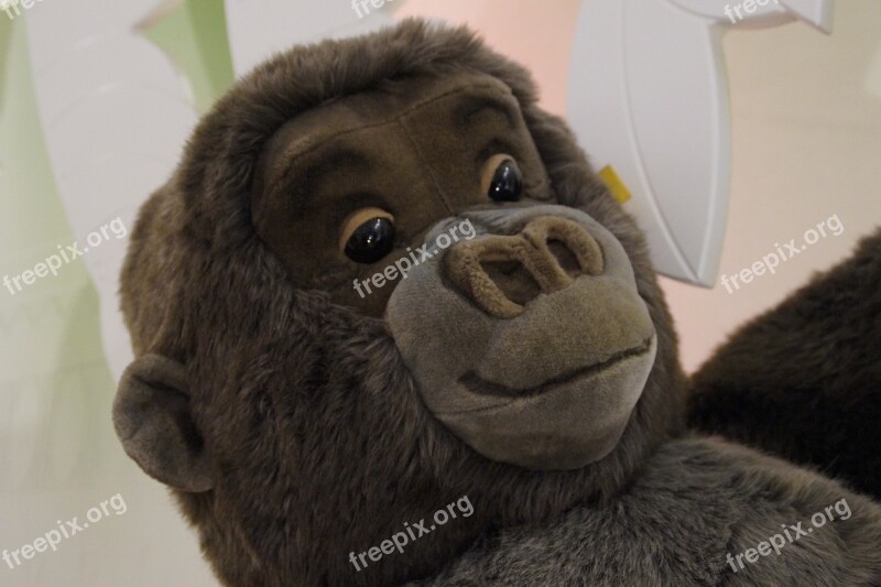 Face Gorilla Monkey Teddy Bear Steiff