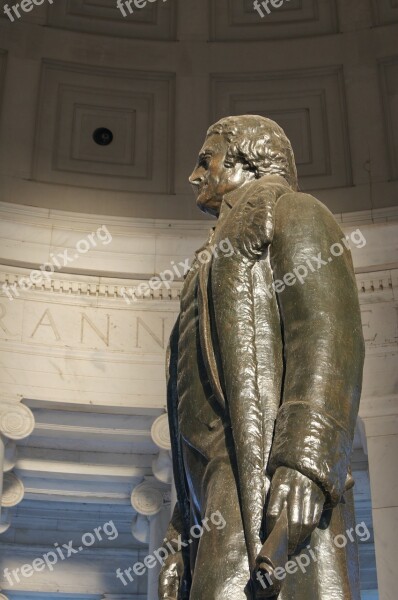 Jefferson Jefferson Monument Washington Dc President Usa