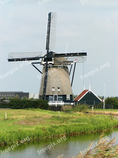 Windmill Holland Vacations Water Mill