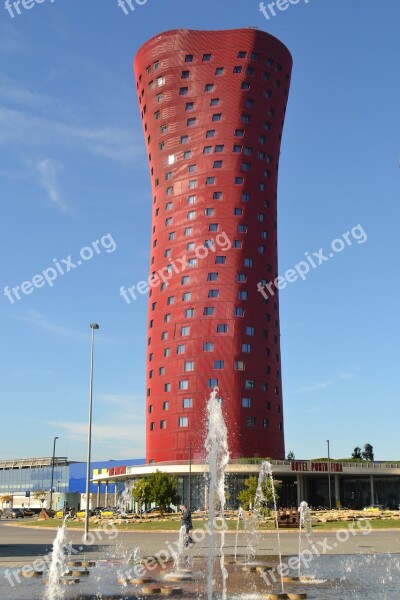 Barcelona Hotel Tower Fair Building