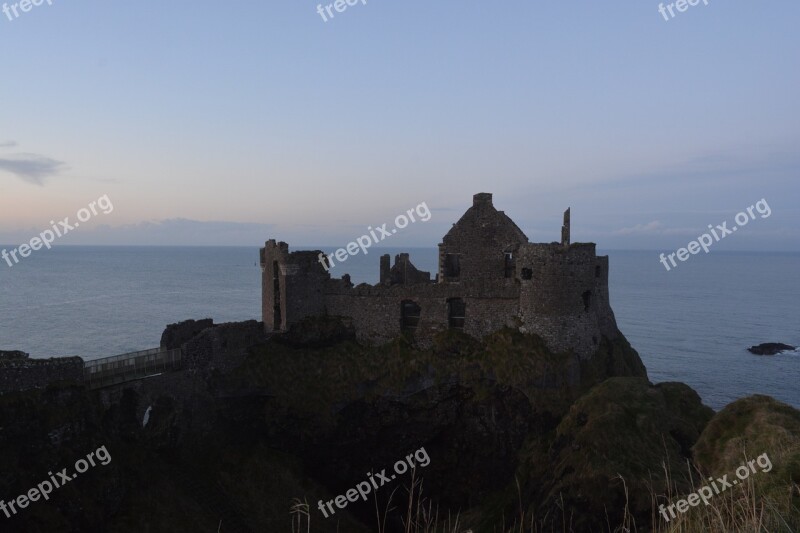 Dunluce Castle Castle Northern Ireland Tourist Attraction Ireland